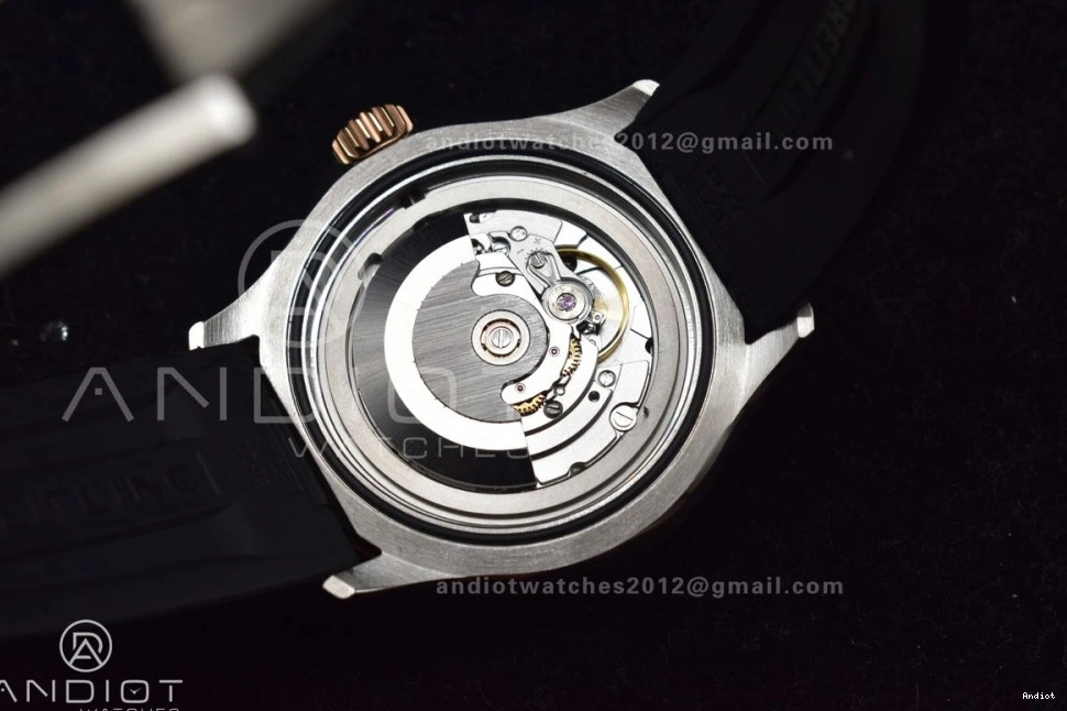 Edition Black SS RG Black 42 Strap BLSF Rubber A2824 Dial Automatic Best 1:1 SuperOcean on 0408